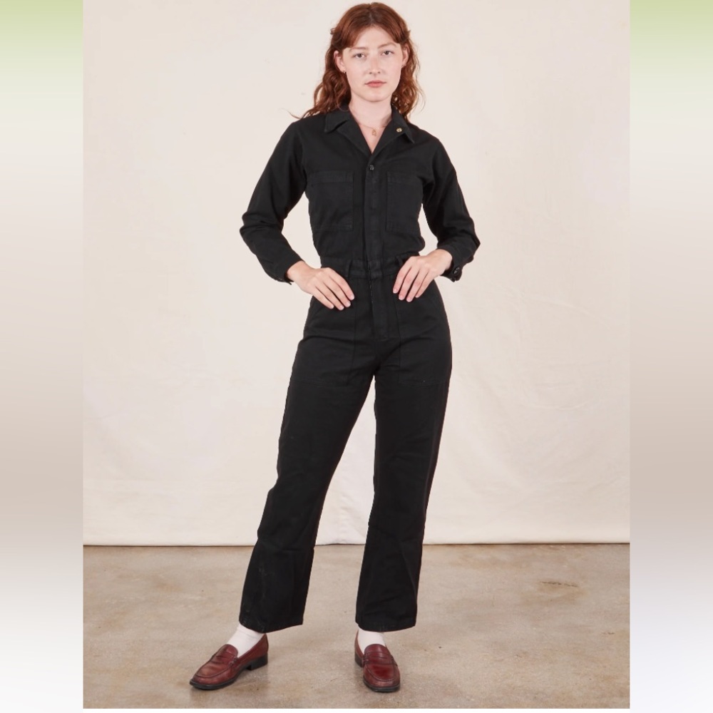 BIG BUD PRESS SZ LG EVERYDAY JUMPSUIT - BASIC BLACK